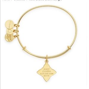 Alex and Ani charm bracelet- The Root Chakra